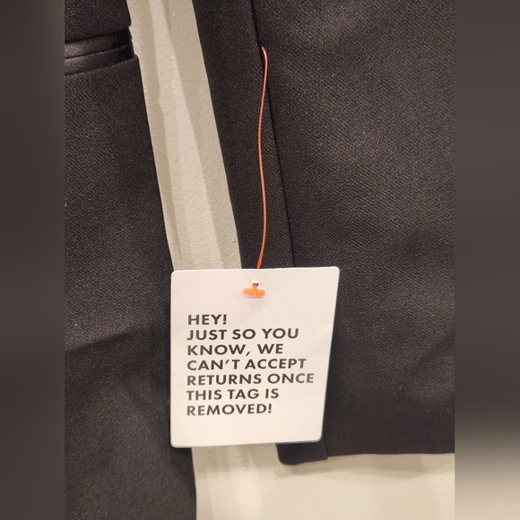 ASOS DESIGN Double Breasted Blazer, Black, Size US 8 and Size U… - Picture 7 of 10